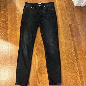 J. Crew Charcoal Denim Jeans skinny 27